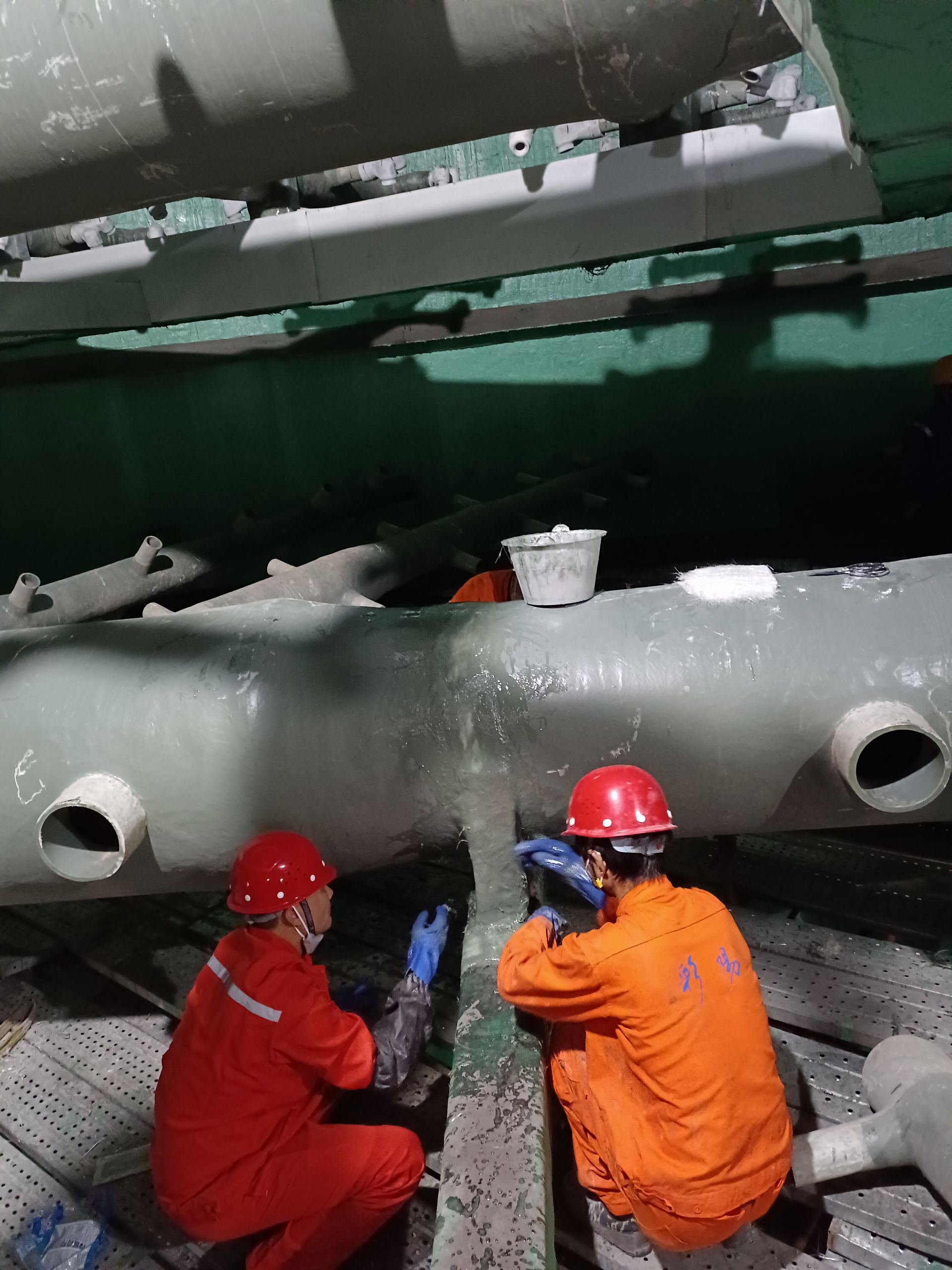 哈尔滨电气环保有限公司-蒙能金山2660MW扩建工程项目烟气脱硫系统喷淋层